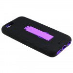 Wholesale Apple iPhone 6 4.7 Armor Hybrid Case w Screen and Stand (Purple Black)